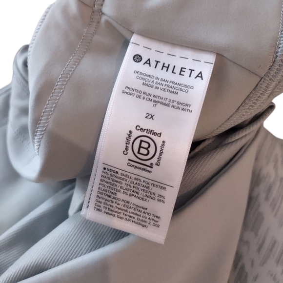 Athleta Printed Run With It 3.5" Short NWT - Picture 8 of 16